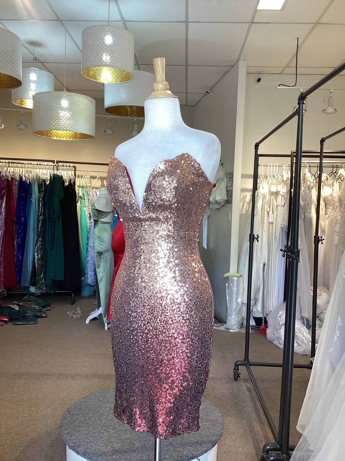 Vestido Darla Dorado