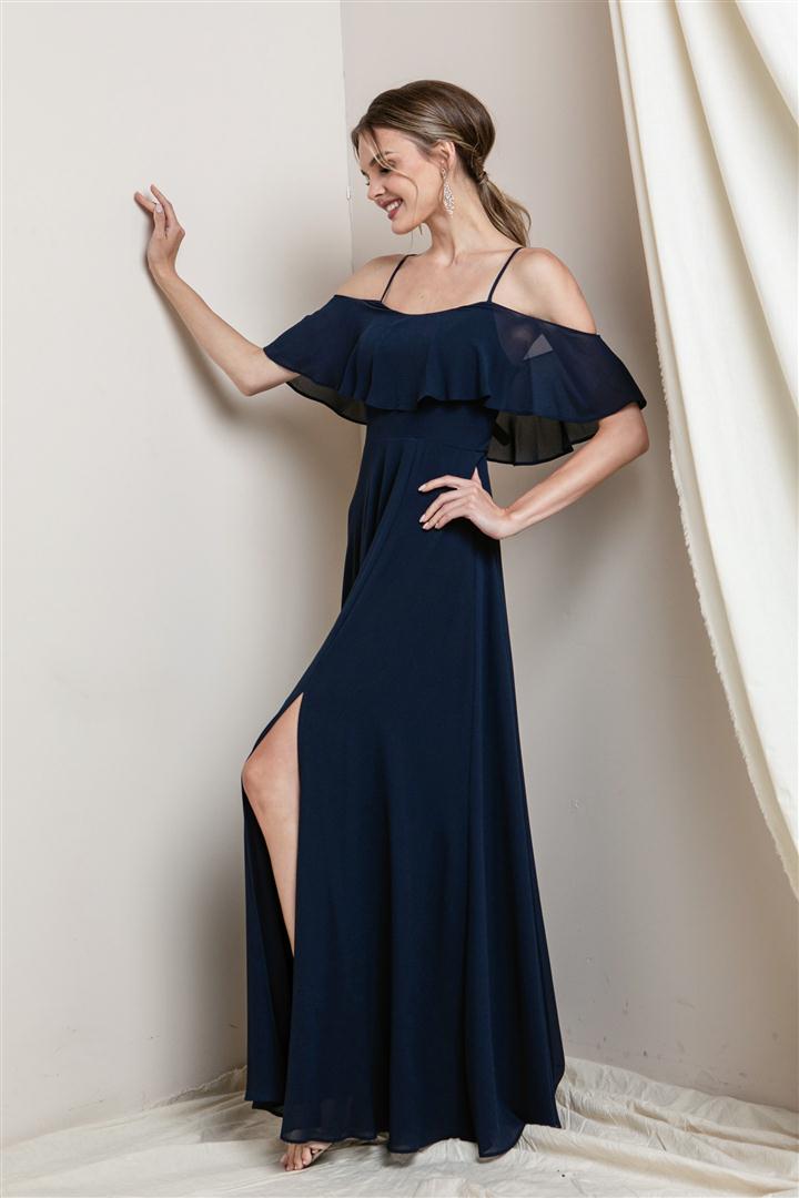 Vestido Peace Ruffle