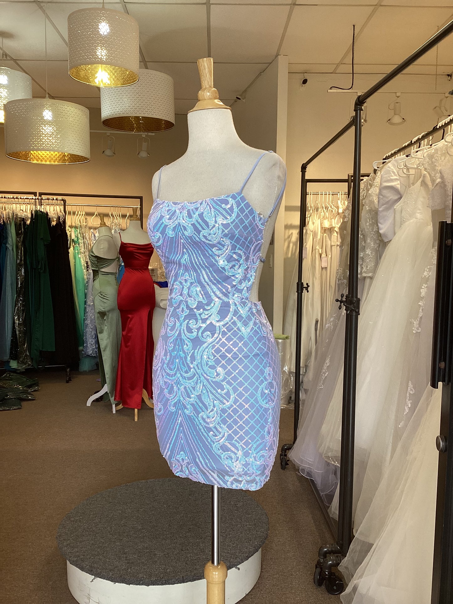 Vestido Ariel Celeste