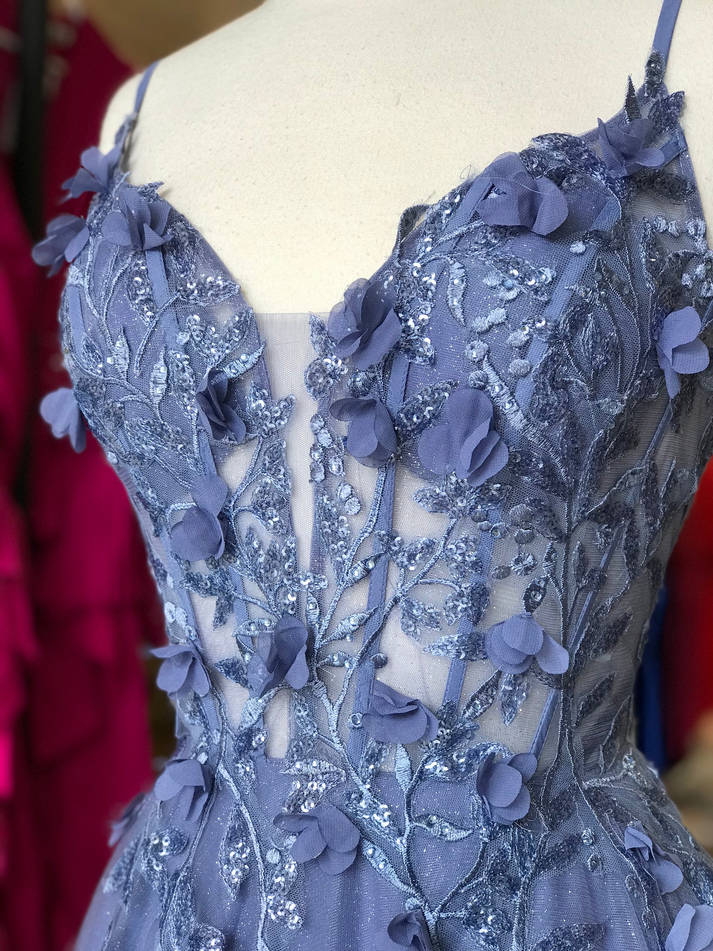 Vestido Blue Night