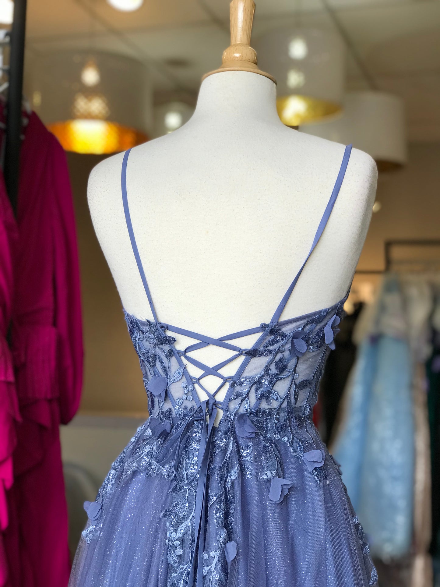 Vestido Blue Night