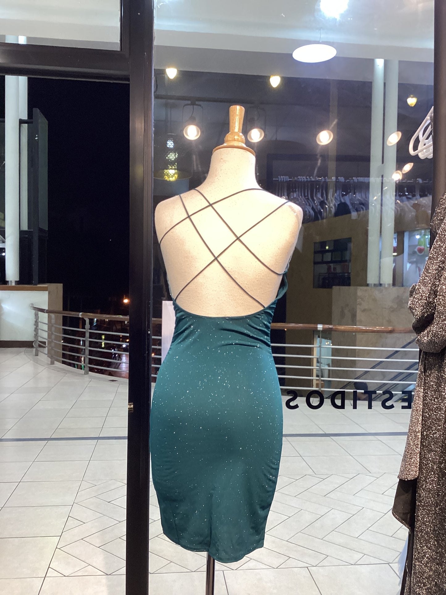 Vestido Corto Lola Verde