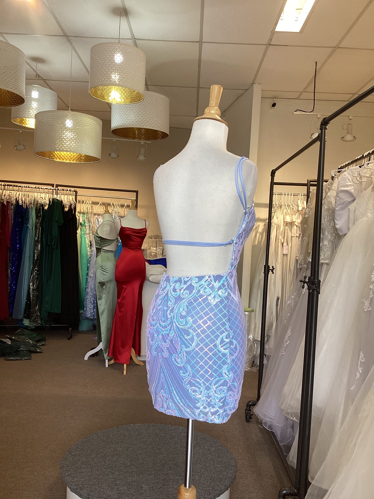 Vestido Ariel Celeste