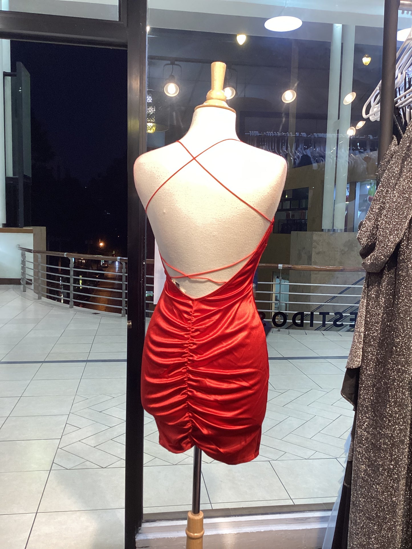 Vestido Corto Forever Rojo