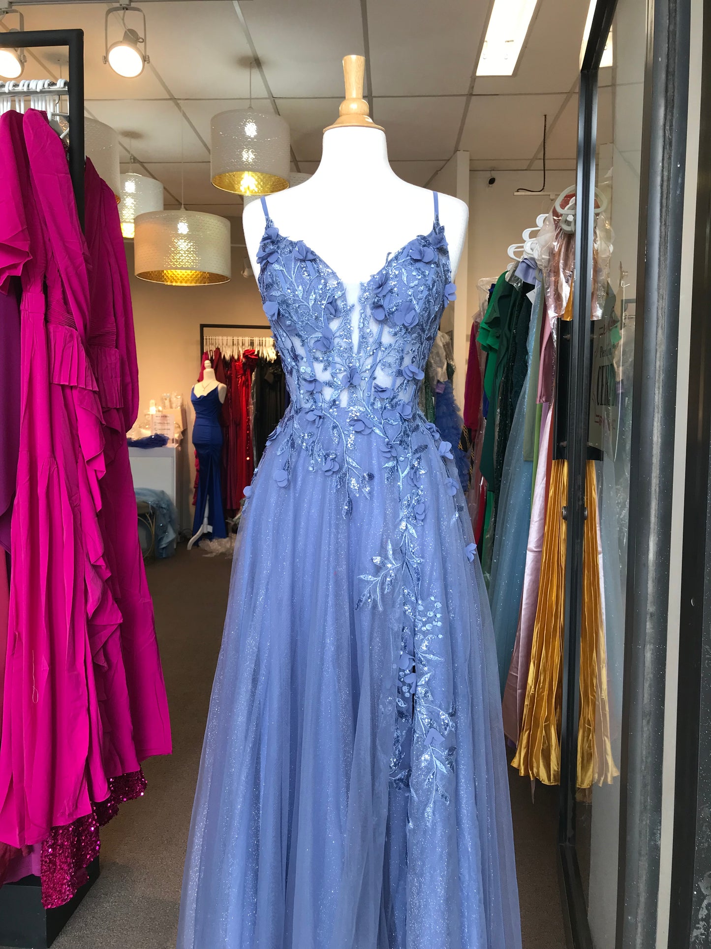 Vestido Blue Night