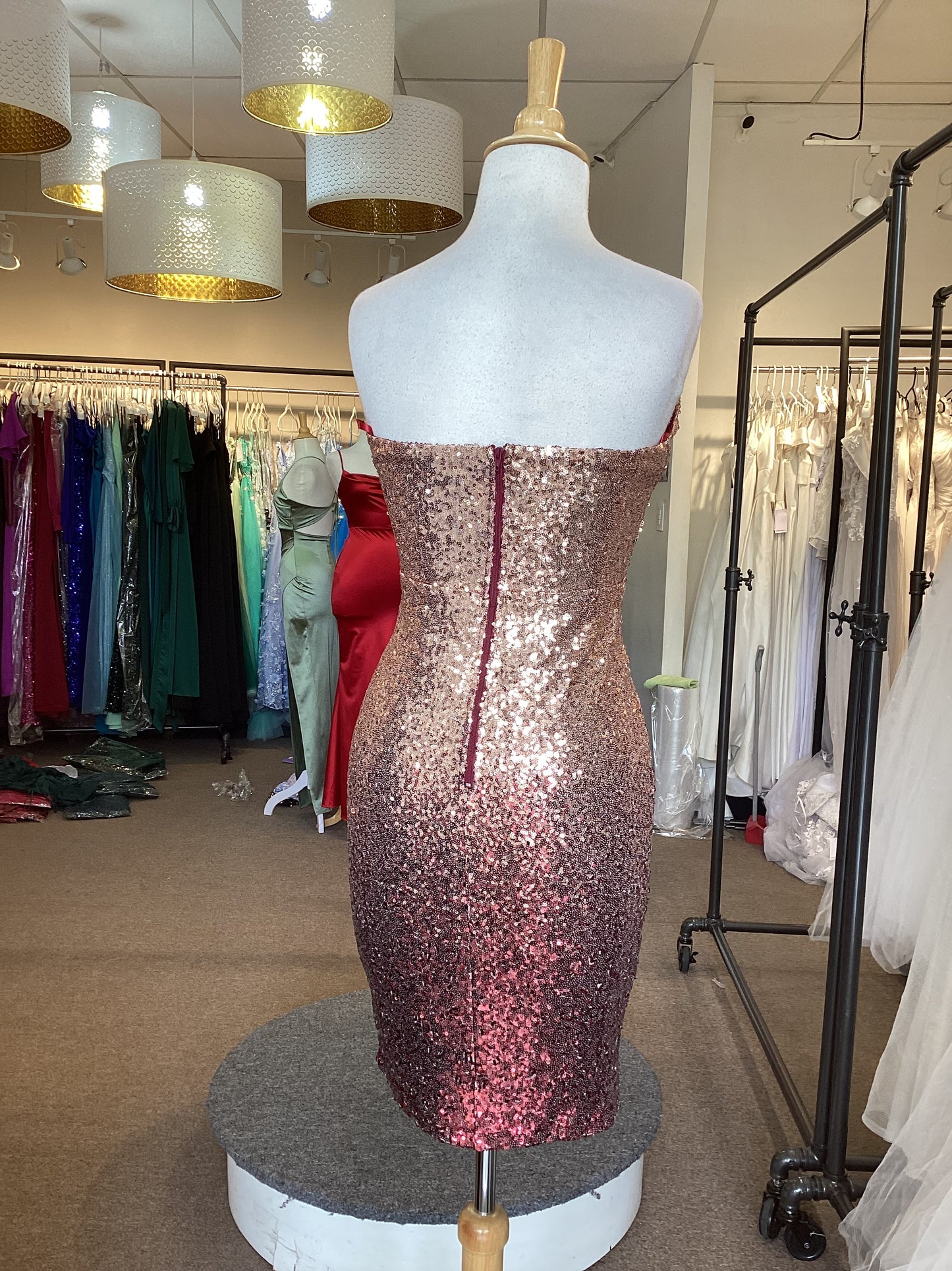 Vestido Darla Dorado