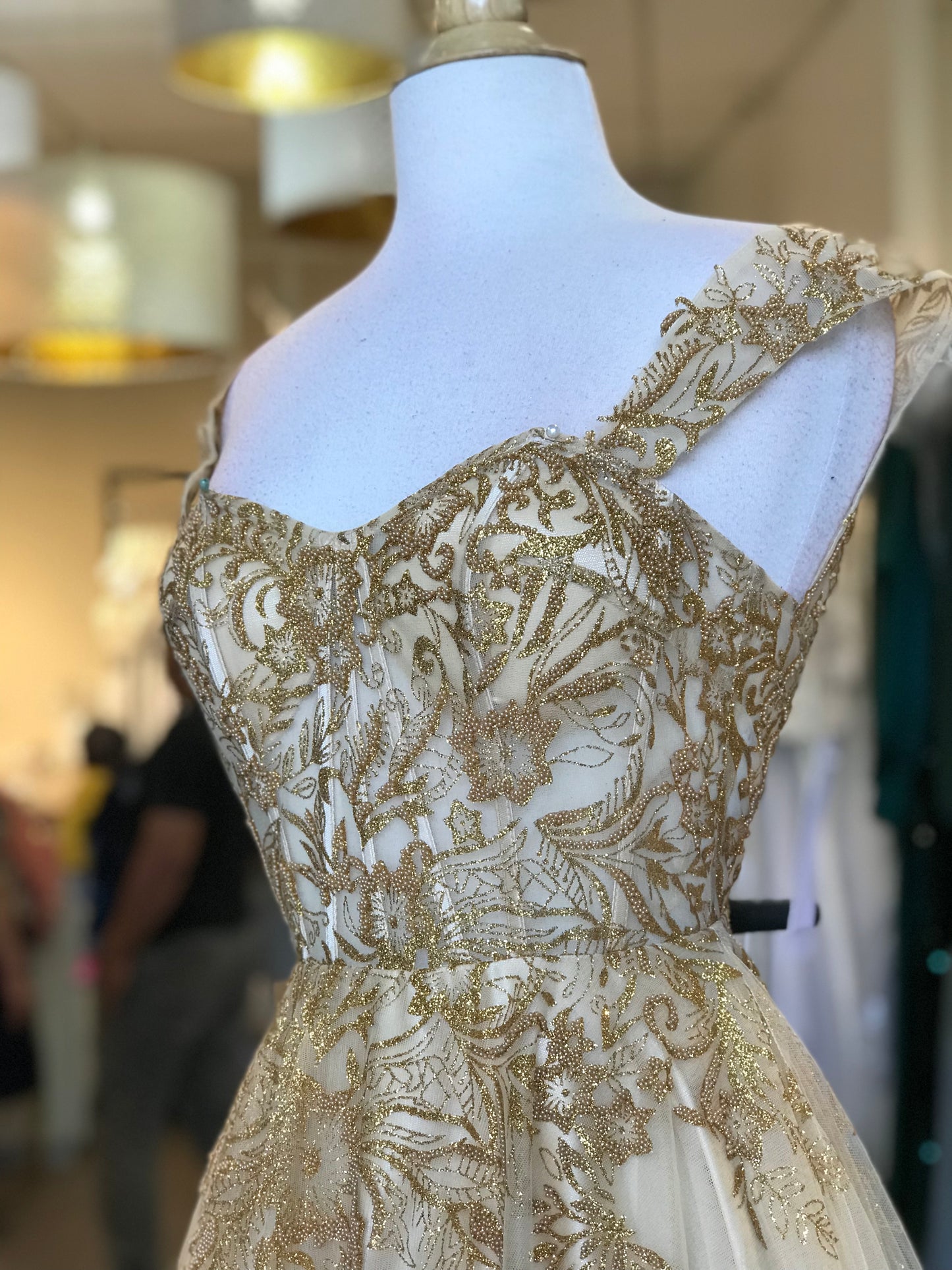 Vestido Mirage Dorado