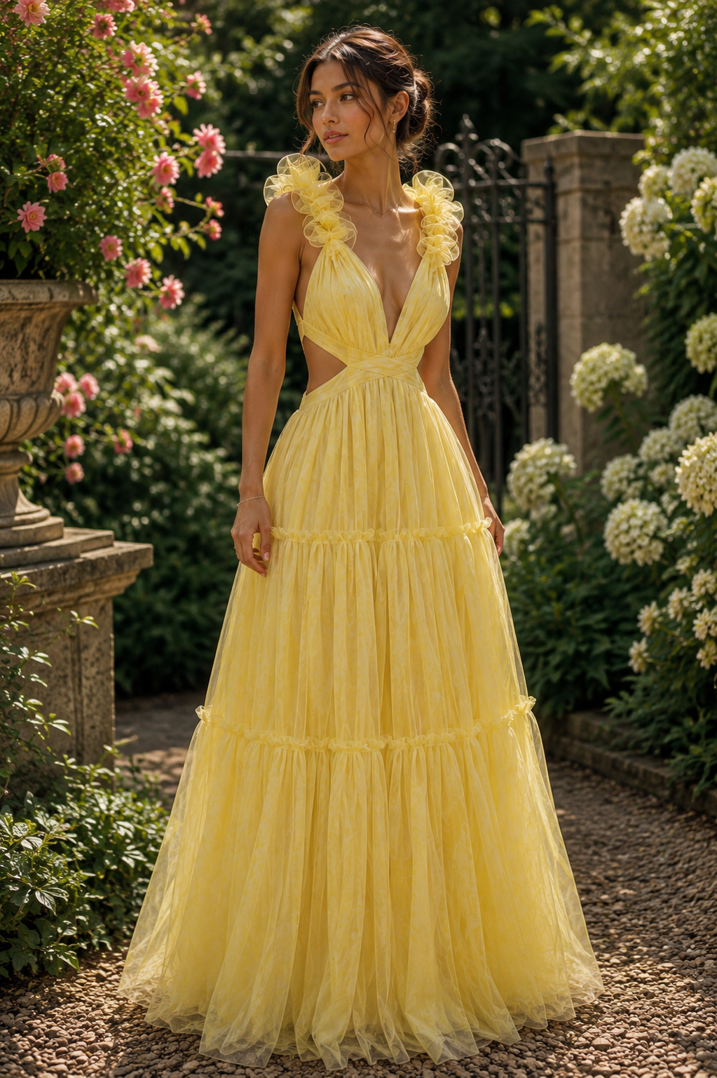 Vestido Aurora Boreal
