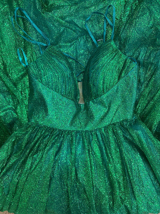 Vestido Sparkle Verde